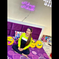 Neon Green Panel Full Sleeves Tracksuit (KO-TS-0054)