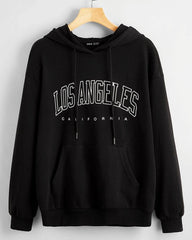 BLACK LOSE ANGELES CALIFORNIA HOODIE