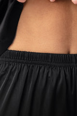 SILK NIGHT SUIT - BLACK (KO-SN-0274)