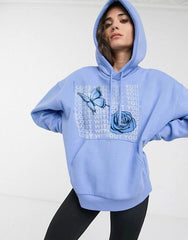 SKY BLUE LOST WITHOUT YOU HOODIE