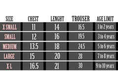 Red Happy Bear Pocket Sweatshirt with Off White Trouser