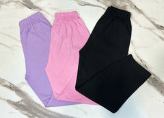 Pack Of 3 Kids Plain Trouser (KO-640)