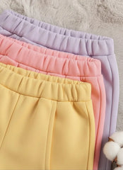 Pack of Three Multi colours Kids Fleece Trousers (KO-645)