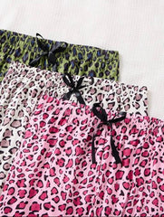 Leopard Print Lounge Pants (Pack of 3)