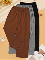 Classic Comfort Trouser Pack - Brown,Grey & Black