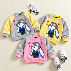 Cute Bunny Printed Kids Sweatshirt - Pack of 3