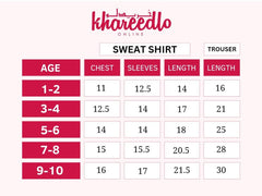 Pink with Dragon Sweat Shirt with Black Trouser for Kids