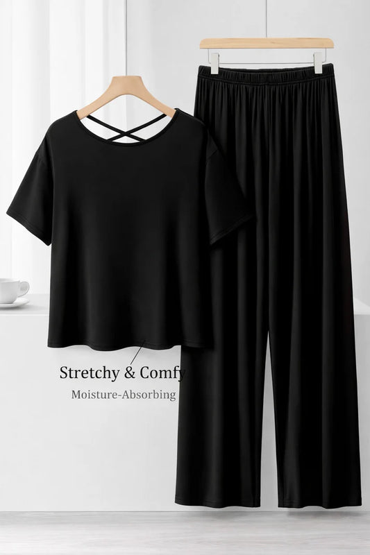 Classic Black Comfort With Lace