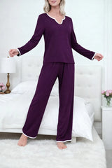 Purple Elegance Lounge Set