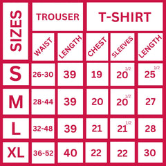 Tea Pink Sleep Shirt With Mahroon Sleep Print Trouser (KO-NS-501)