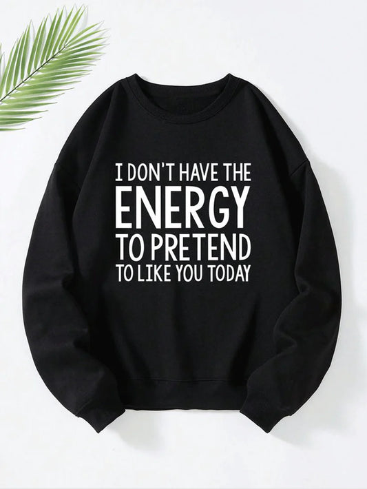 Energy Sweatshirt - BLACK