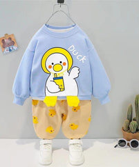 Blue Duck Printed Kids Track Suit