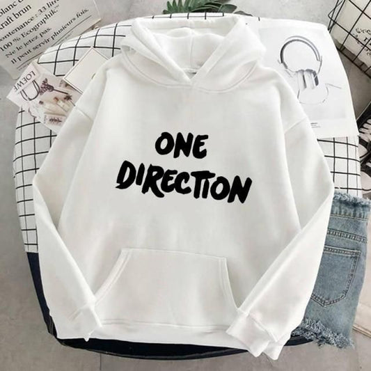 WHITE ONE DIRECTION HOODIE