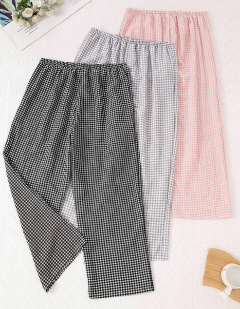 Mini Check Lounge Pants (Pack of 3)