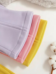 Pack of Three Multi colours Kids Fleece Trousers (KO-645)