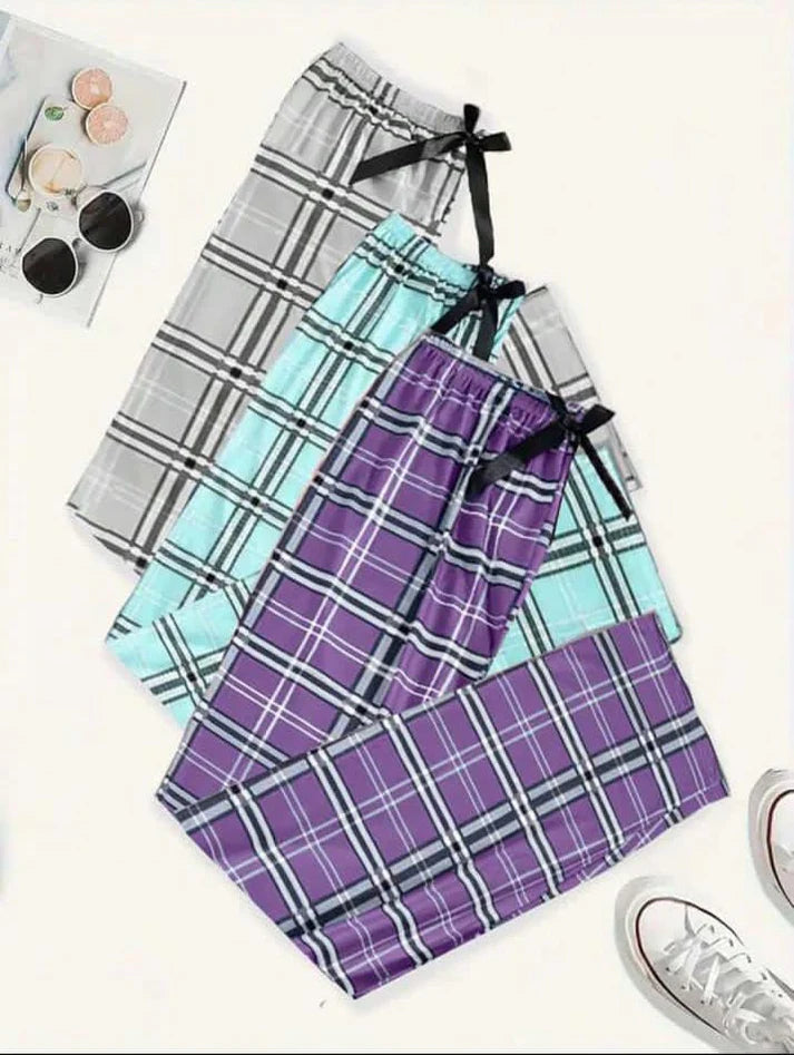 Classic Check Lounge Pants (Pack of 3)