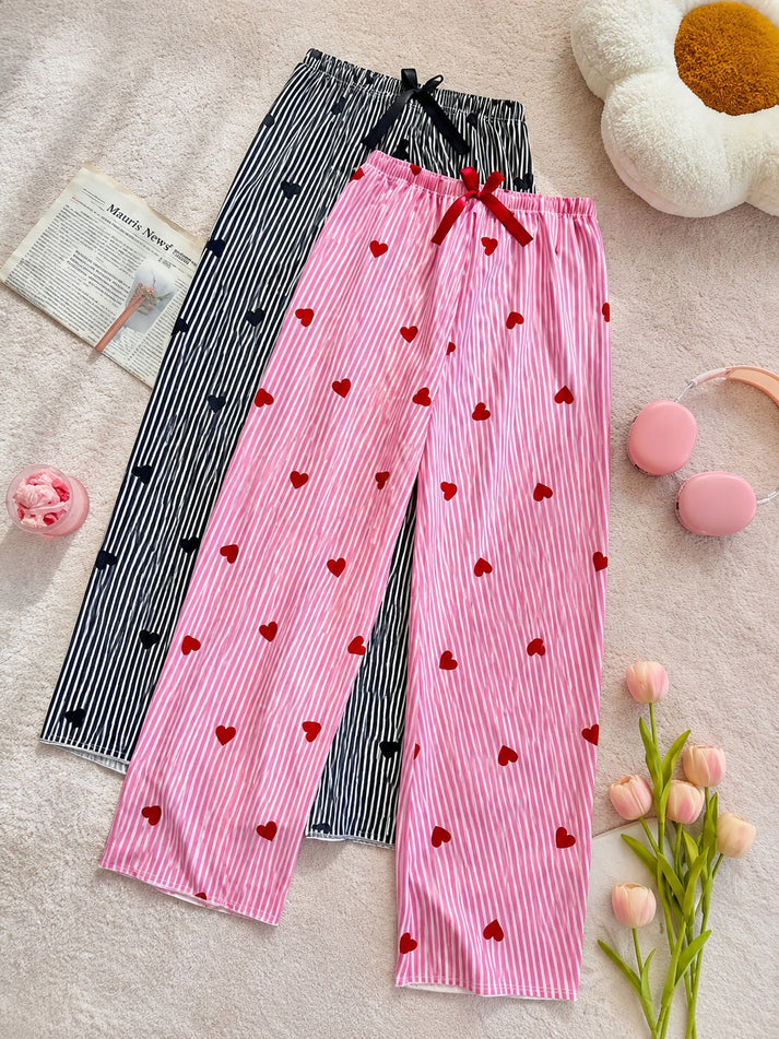 Sweetheart Stripe Lounge Pants - Pack of 2