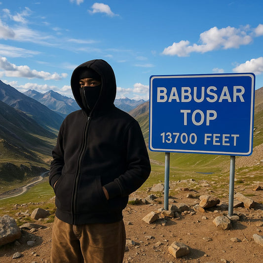 Balaclava Ninja Zipper Hoodie