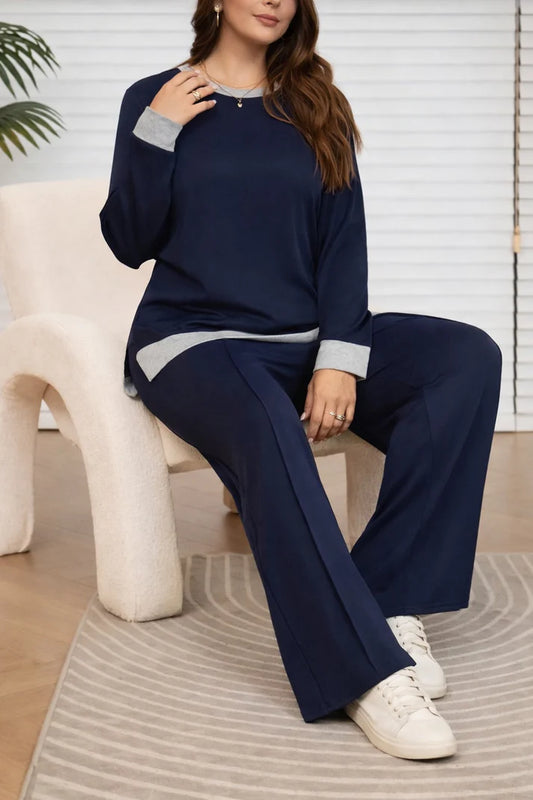 Navy Comfort Lounge Set