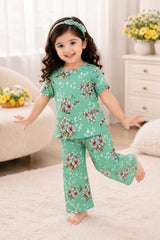 Sweet Willow Elegant Floral Kids Suit