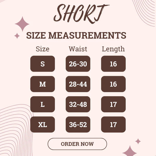 Women’s Plain Cotton Shorts – Pack of 3