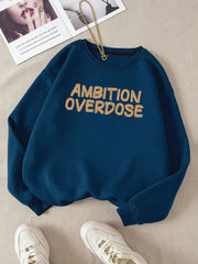 Overdose Sweatshirt - Petroleum Blue